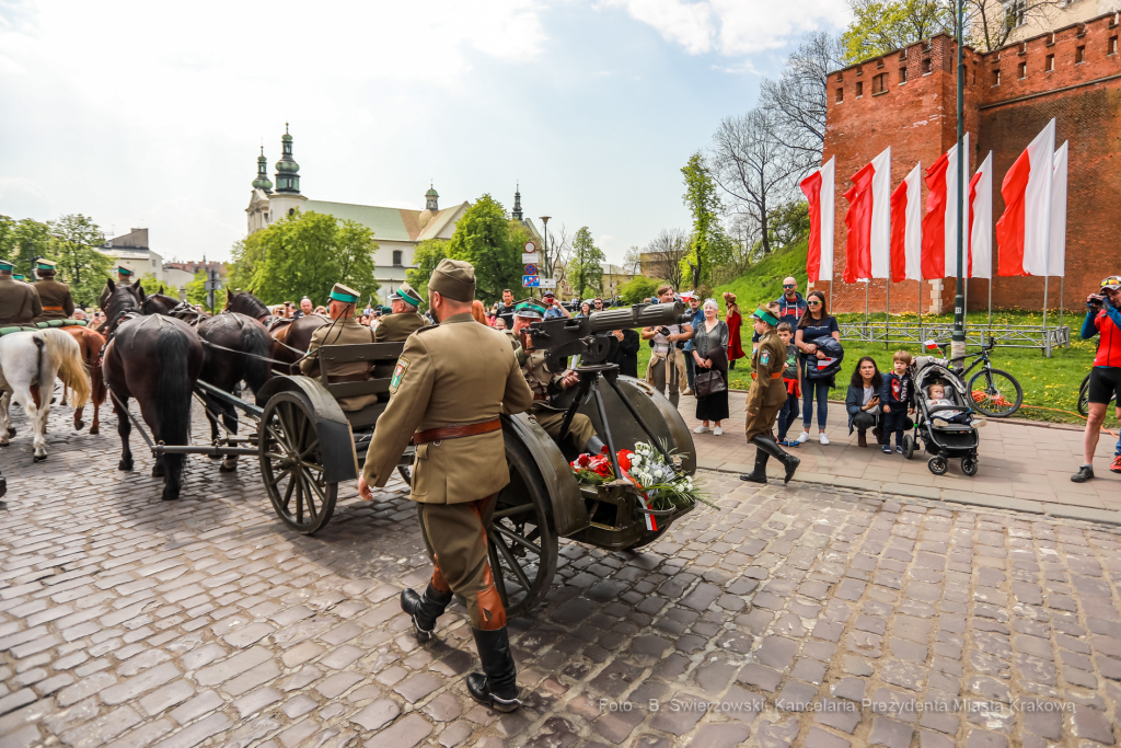 bs_220503_1111.jpg-3 maja, Święto, Obchody, Kośmider  Autor: B. Świerzowski