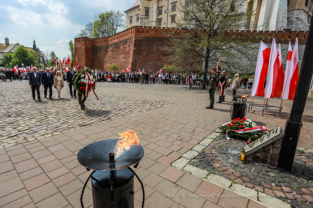 bs_220503_1169.jpg-3 maja, Święto, Obchody, Kośmider  Autor: B. Świerzowski