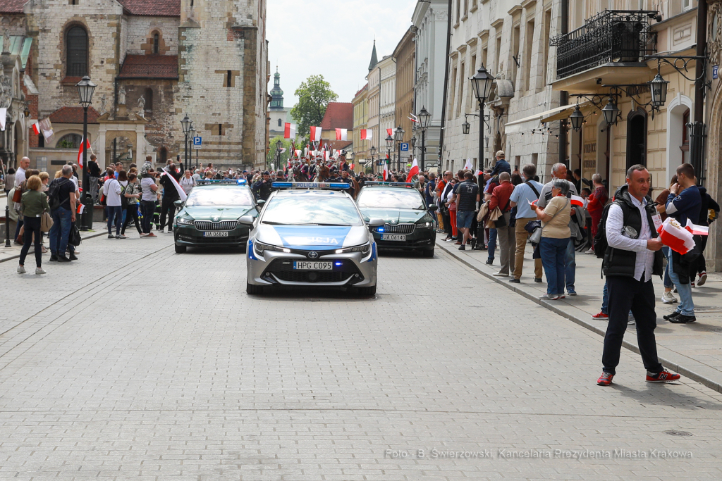bs_220503_1230.jpg-3 maja, Święto, Obchody, Kośmider  Autor: B. Świerzowski