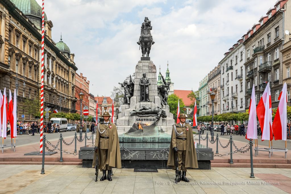 bs_220503_1326.jpg-3 maja, Święto, Obchody, Kośmider  Autor: B. Świerzowski