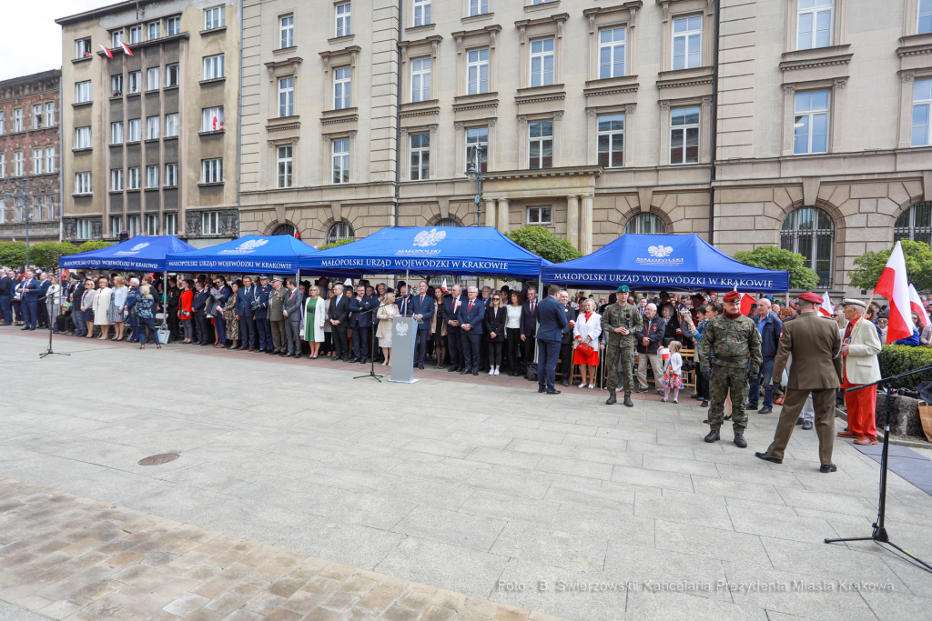 bs_220503_1349.jpg-3 maja, Święto, Obchody, Kośmider  Autor: B. Świerzowski