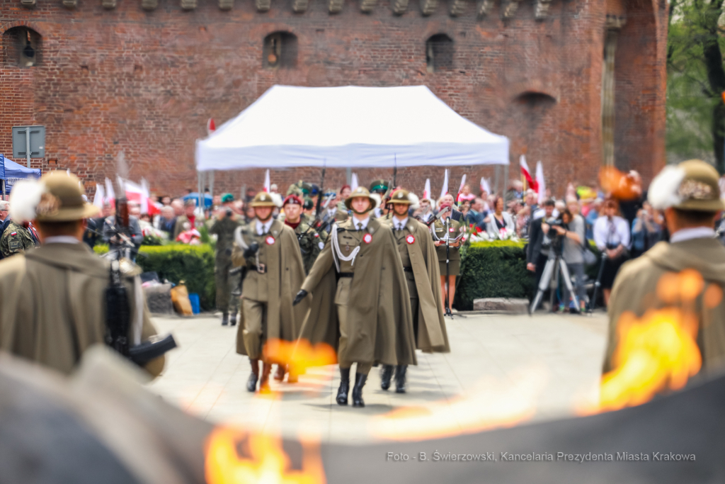bs_220503_1459.jpg-3 maja, Święto, Obchody, Kośmider  Autor: B. Świerzowski