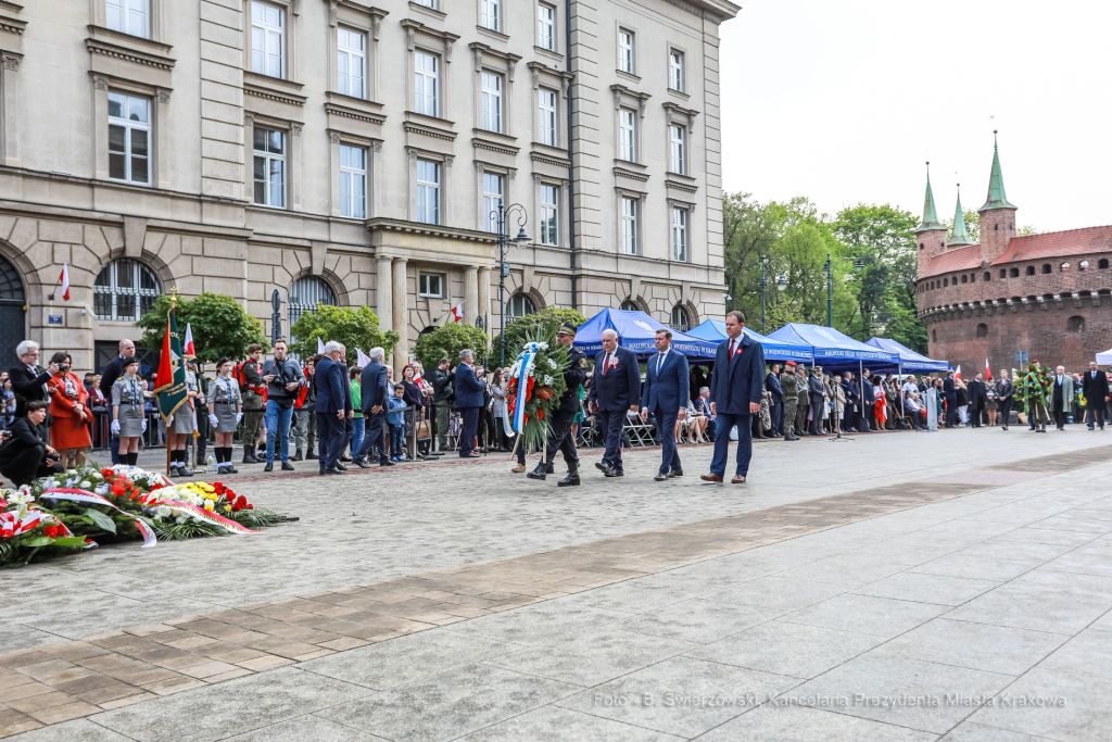 bs_220503_1540.jpg-3 maja, Święto, Obchody, Kośmider  Autor: B. Świerzowski
