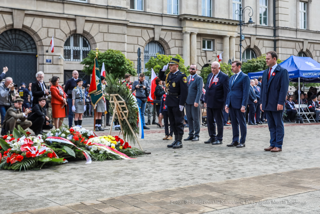 bs_220503_1549.jpg-3 maja, Święto, Obchody, Kośmider  Autor: B. Świerzowski