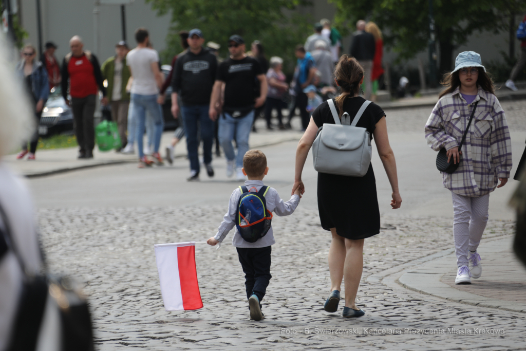 bs_220503_6937.jpg-3 maja, Święto, Obchody, Kośmider  Autor: B. Świerzowski