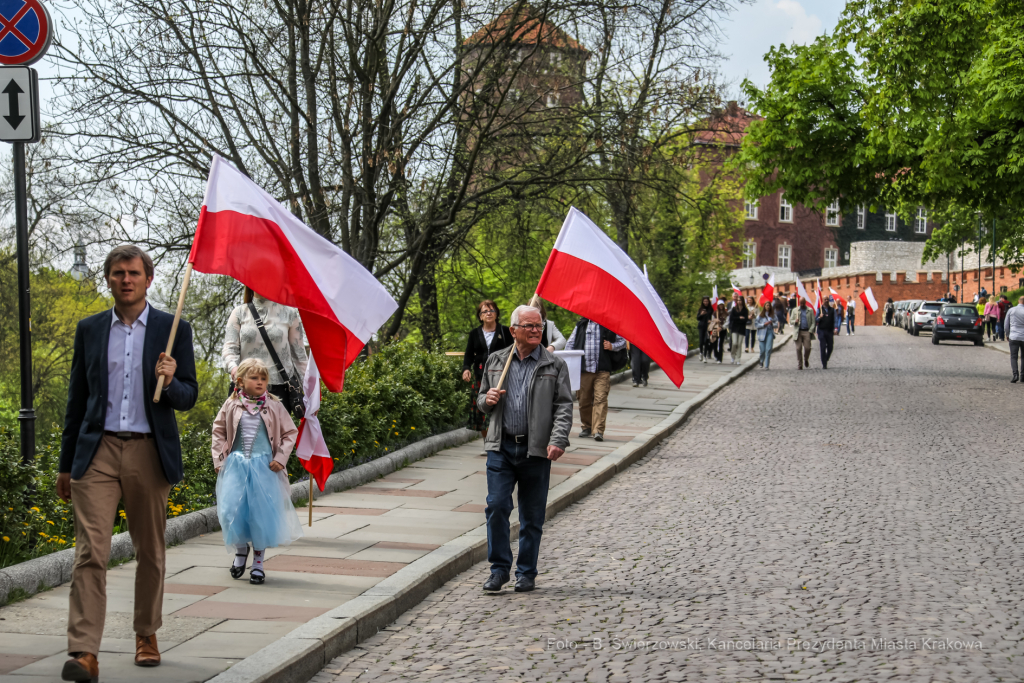 bs_220503_6952.jpg-3 maja, Święto, Obchody, Kośmider  Autor: B. Świerzowski