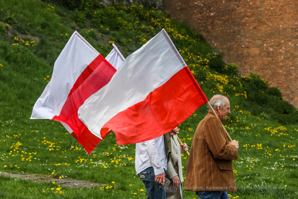 bs_220503_6966.jpg-3 maja, Święto, Obchody, Kośmider  Autor: B. Świerzowski