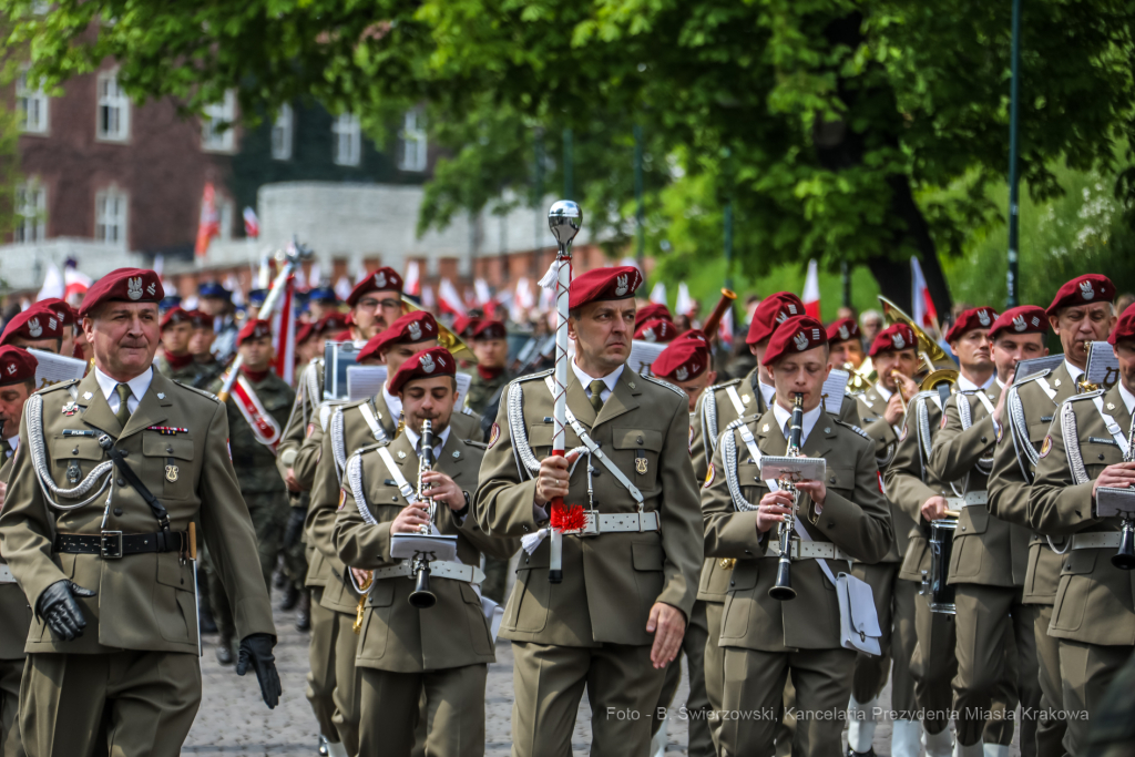 bs_220503_6985.jpg-3 maja, Święto, Obchody, Kośmider  Autor: B. Świerzowski