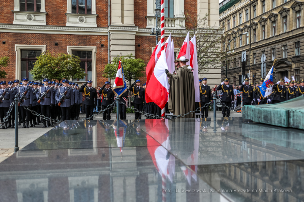 bs_220503_7261.jpg-3 maja, Święto, Obchody, Kośmider  Autor: B. Świerzowski