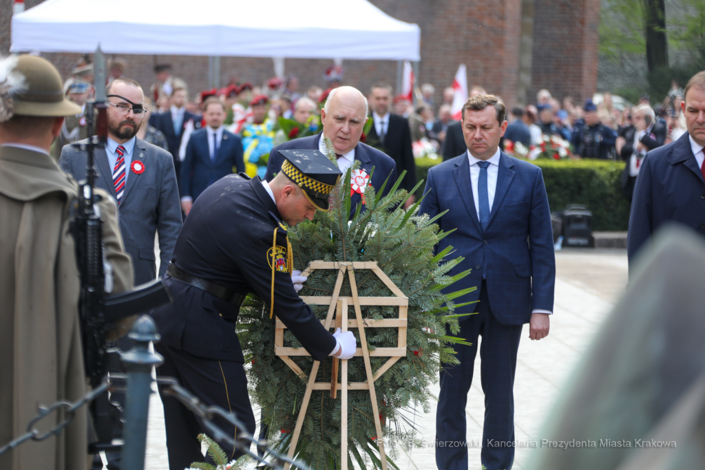 bs_220503_7413.jpg-3 maja, Święto, Obchody, Kośmider  Autor: B. Świerzowski