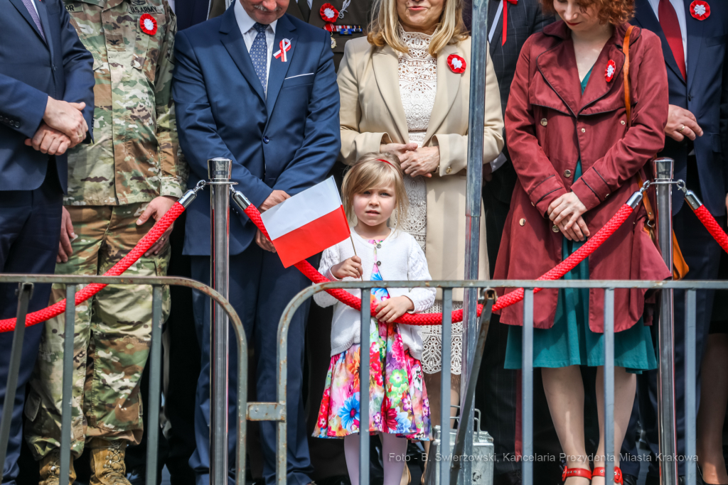 bs_220503_7465.jpg-3 maja, Święto, Obchody, Kośmider  Autor: B. Świerzowski