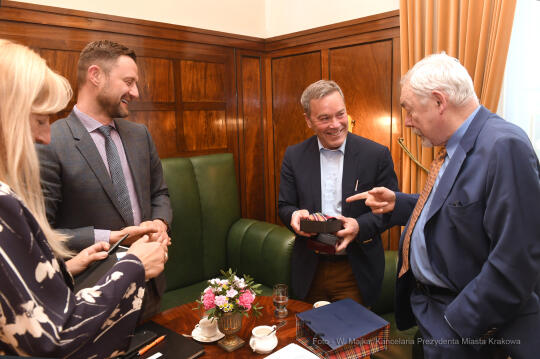 066jpg.jpg-Spotkanie z Sekretarzem Generalnym OWHC Mikhaëlem De Thyse