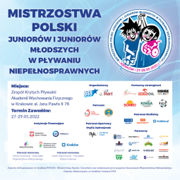 Mistrzstwa Polski Juniorów i Juniorów Młodszych w Pływaniu Niepełnosprawnych 2022