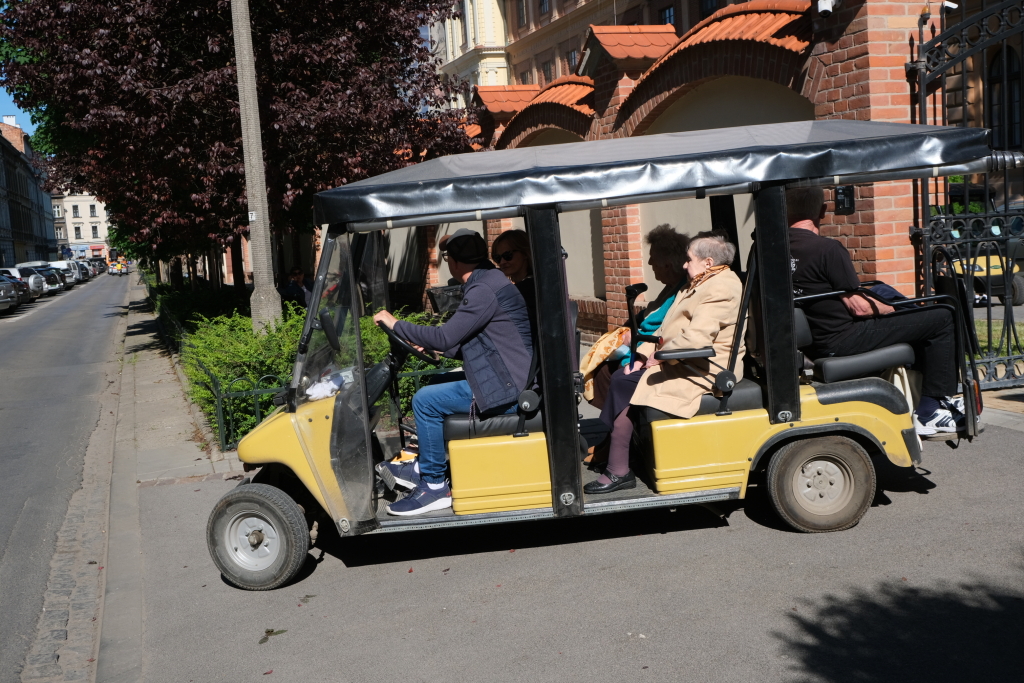 dscf1020.jpg-Ekologiczna przejażdżka po uliczkach Krakowa.