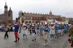 033jpg.jpg-Juwenalia Krakowskie - Przekazanie Klucza do Bram Miasta