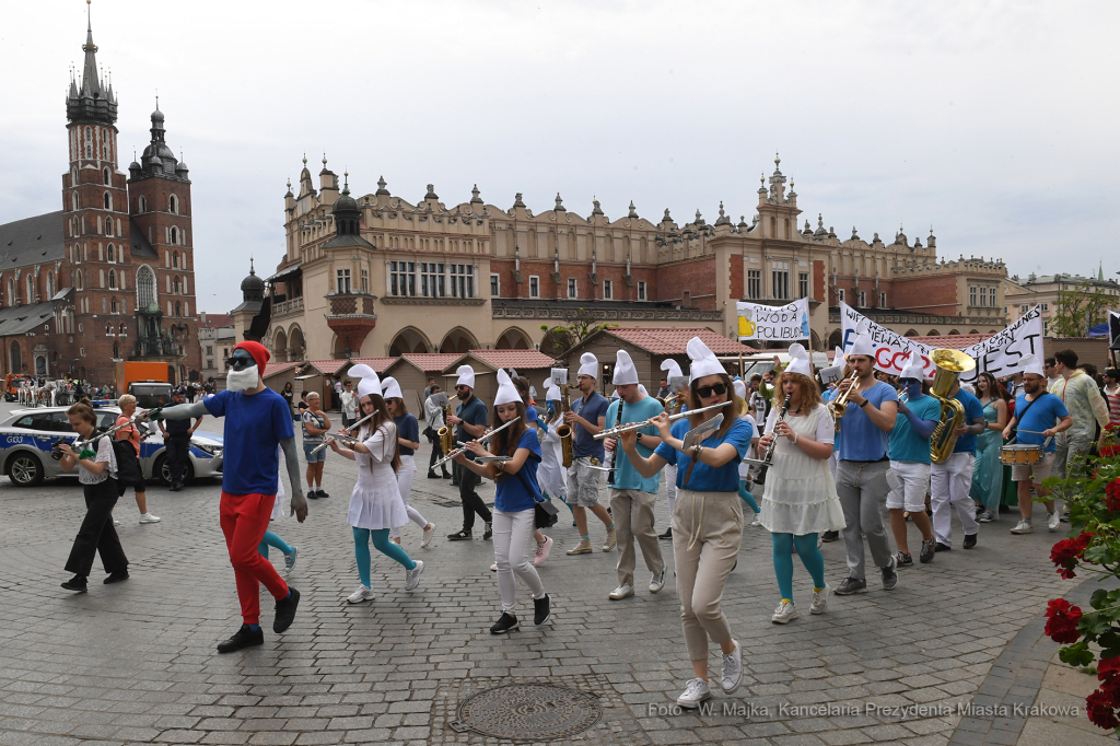 033jpg.jpg-Juwenalia Krakowskie - Przekazanie Klucza do Bram Miasta  Autor: W. Majka