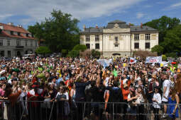 099jpg.jpg-Juwenalia Krakowskie - Przekazanie Klucza do Bram Miasta