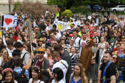 1010jpg.jpg-Juwenalia Krakowskie - Przekazanie Klucza do Bram Miasta