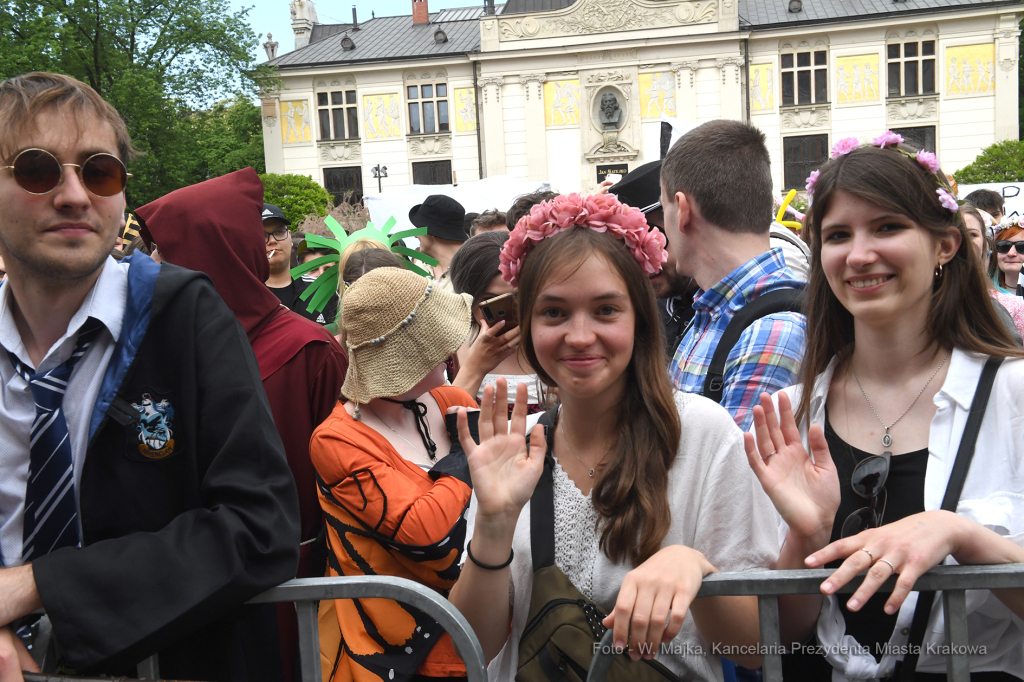 1212jpg.jpg-Juwenalia Krakowskie - Przekazanie Klucza do Bram Miasta  Autor: W. Majka
