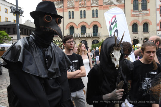 1616jpg.jpg-Juwenalia Krakowskie - Przekazanie Klucza do Bram Miasta