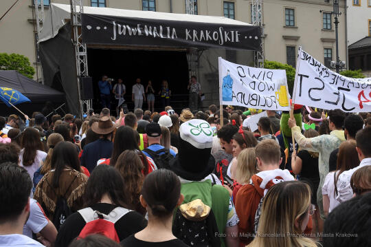 2121jpg.jpg-Juwenalia Krakowskie - Przekazanie Klucza do Bram Miasta