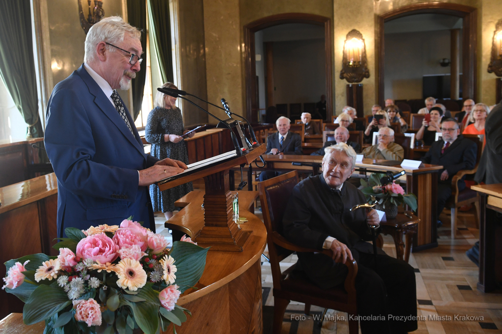 066jpg.jpg-Jubileusz 90-lecia Andrzeja Kurza  Autor: W. Majka