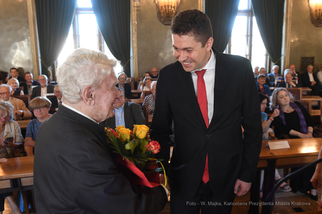 1919jpg.jpg-Jubileusz 90-lecia Andrzeja Kurza  Autor: W. Majka