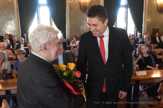 1919jpg.jpg-Jubileusz 90-lecia Andrzeja Kurza