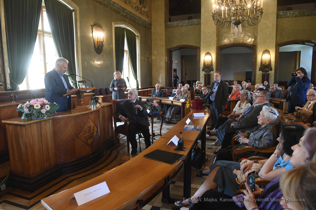 2828jpg.jpg-Jubileusz 90-lecia Andrzeja Kurza  Autor: W. Majka