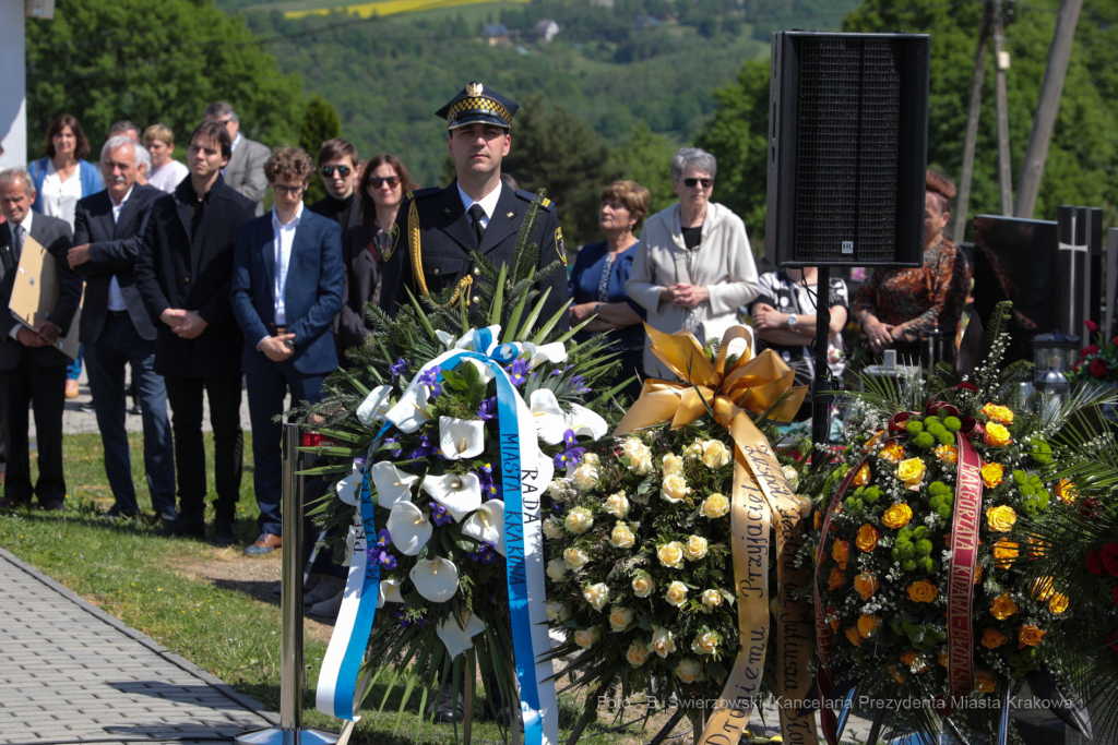 bs_220523_6110.jpg-Pogrzeb, Jerzy Trela, Leńcze, Majchrowski  Autor: B. Świerzowski