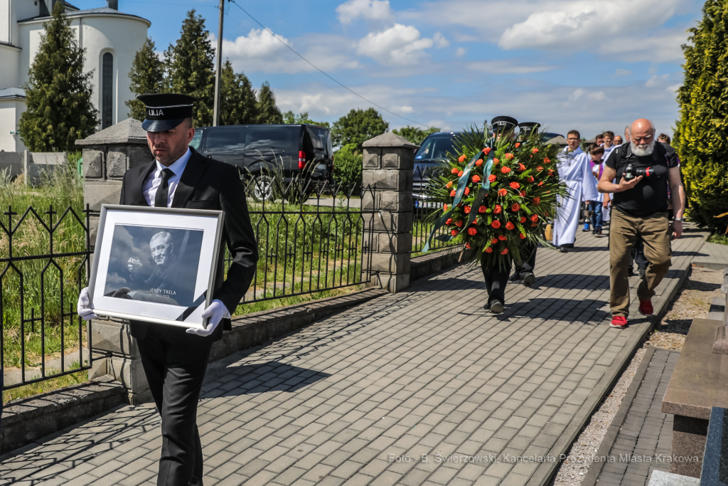 bs_220523_6116.jpg-Pogrzeb, Jerzy Trela, Leńcze, Majchrowski  Autor: B. Świerzowski