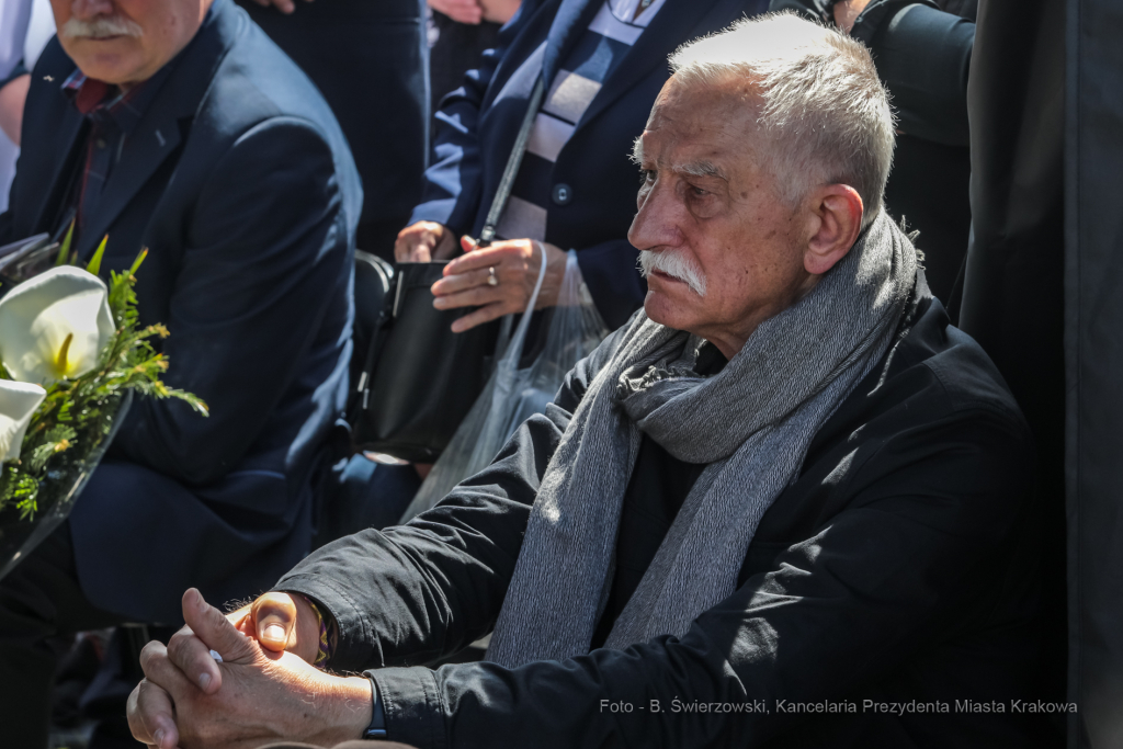 bs_220523_6207.jpg-Pogrzeb, Jerzy Trela, Leńcze, Majchrowski  Autor: B. Świerzowski