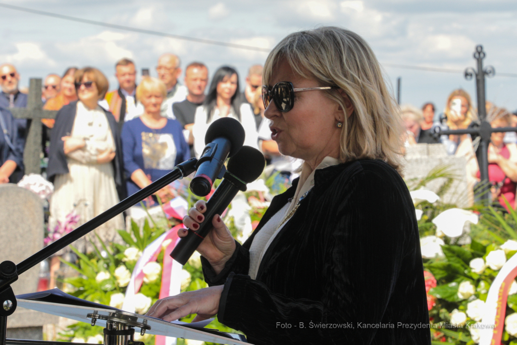 bs_220523_6218.jpg-Pogrzeb, Jerzy Trela, Leńcze, Majchrowski  Autor: B. Świerzowski