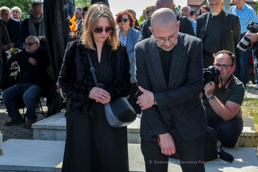 bs_220523_6261.jpg-Pogrzeb, Jerzy Trela, Leńcze, Majchrowski  Autor: B. Świerzowski