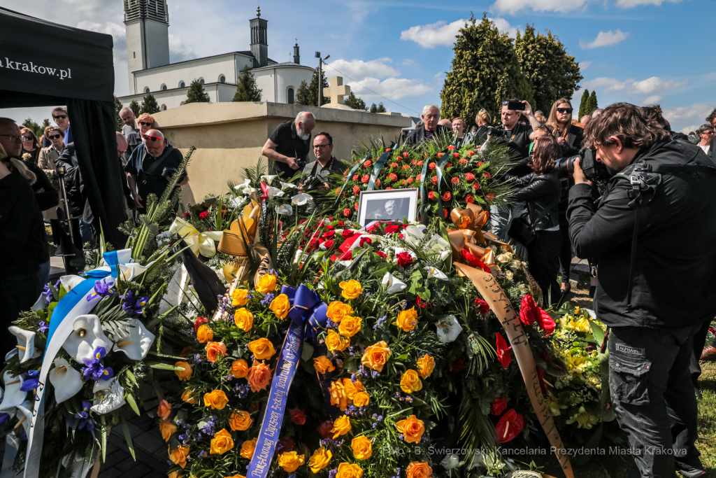 bs_220523_6283.jpg-Pogrzeb, Jerzy Trela, Leńcze, Majchrowski  Autor: B. Świerzowski