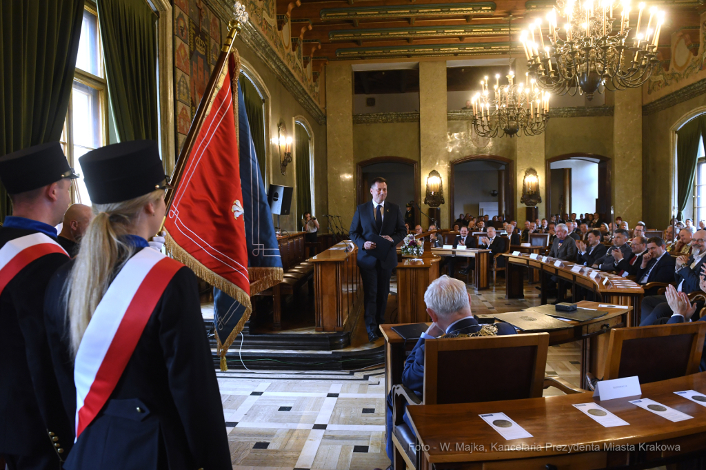 3535jpg.jpg-„Cracoviae Merenti”  Autor: W. Majka