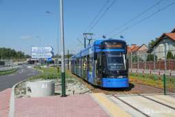 ghbda0ry.jpeg-Przejazdy testowe tramwaju w tunelu na Trasie Łagiewnickiej