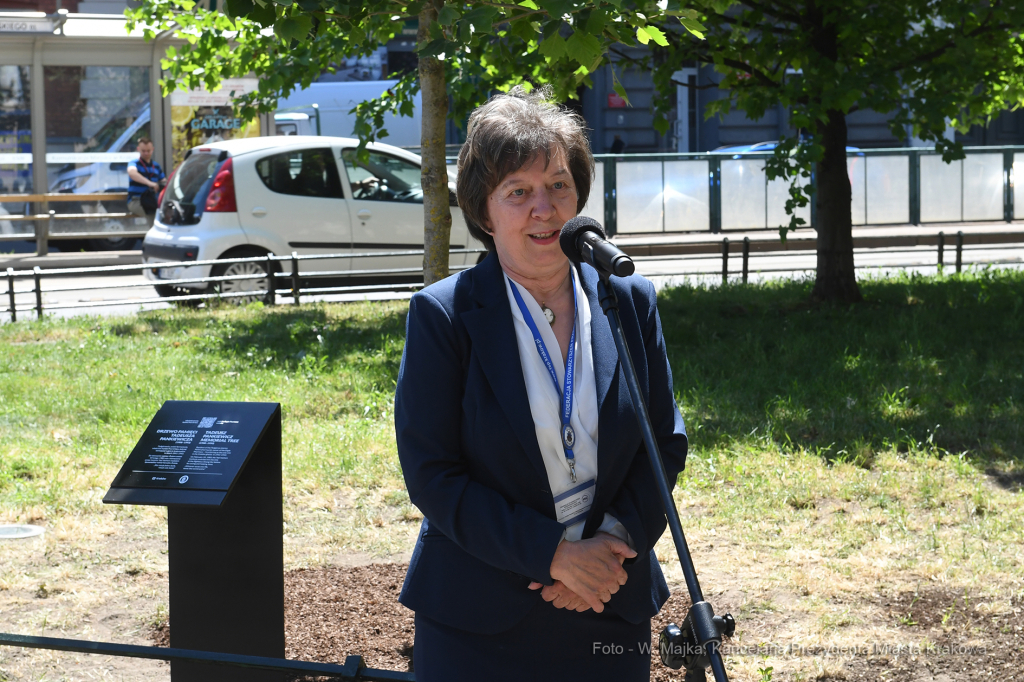 055jpg.jpg-Spotkanie przy Żywym Pomniku Pamięci – Drzewie Tadeusza Pankiewicza  Autor: W. Majka