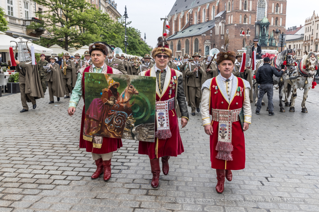 bs_220504_9367.jpg-Intronizacja, Król Kurkowy, Kraków, Majchrowski  Autor: B. Świerzowski