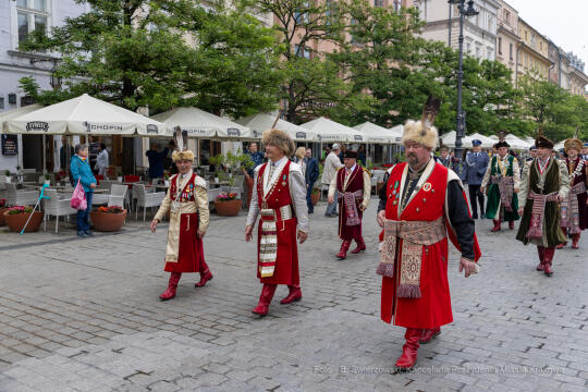 bs_220504_9397.jpg-Intronizacja, Król Kurkowy, Kraków, Majchrowski