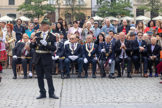 bs_220504_9419.jpg-Intronizacja, Król Kurkowy, Kraków, Majchrowski