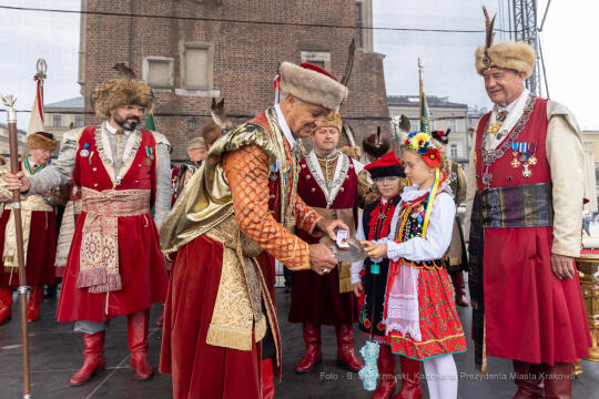 bs_220504_9603.jpg-Intronizacja, Król Kurkowy, Kraków, Majchrowski