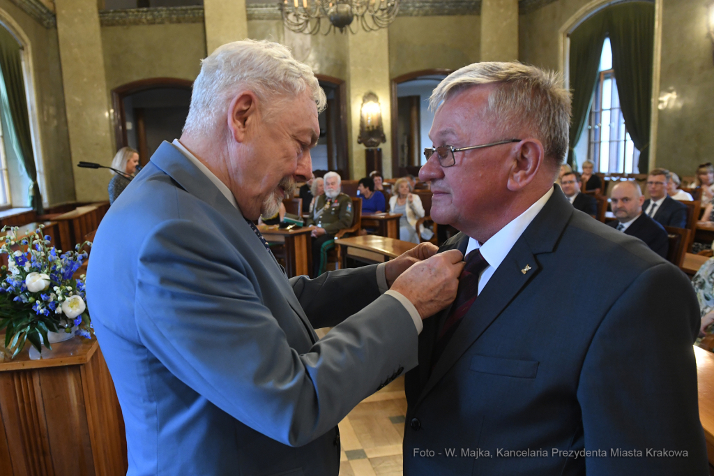 066jpg.jpg-Uroczystość wręczenia odznak Honoris Gratia z okazji Święta Miasta  Autor: W. Majka