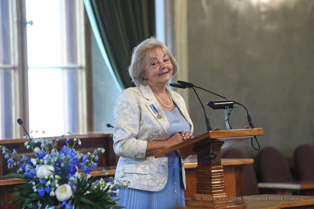 6060jpg.jpg-Uroczystość wręczenia odznak Honoris Gratia z okazji Święta Miasta  Autor: W. Majka