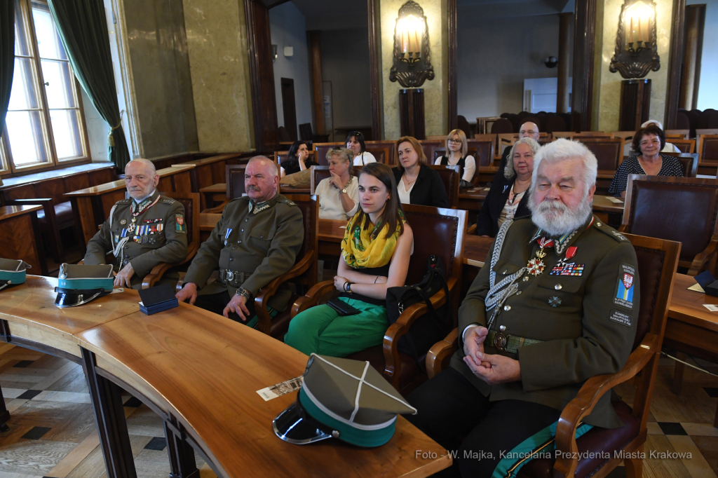 6565jpg.jpg-Uroczystość wręczenia odznak Honoris Gratia z okazji Święta Miasta  Autor: W. Majka