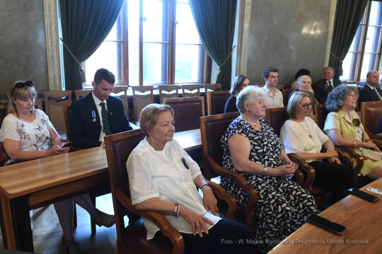 6868jpg.jpg-Uroczystość wręczenia odznak Honoris Gratia z okazji Święta Miasta