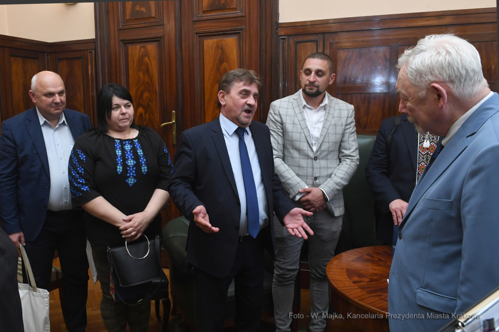 1313jpg.jpg-Spotkanie z delegacją z Wynohradiwu (Ukraina)  Autor: W. Majka