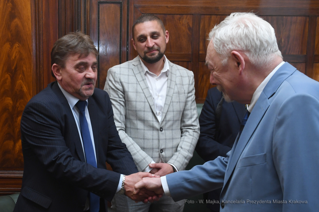 1414jpg.jpg-Spotkanie z delegacją z Wynohradiwu (Ukraina)  Autor: W. Majka