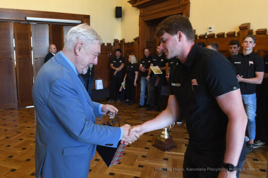 2727jpg.jpg-2022_0615 Spotkanie z drużyną hokejową Comarch Cracovii