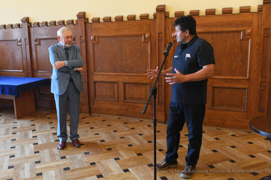 2828jpg.jpg-2022_0615 Spotkanie z drużyną hokejową Comarch Cracovii